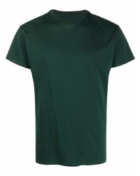 Мужская темно-зеленая футболка с круглым вырезом от Maison Margiela