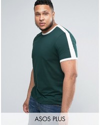 Мужская темно-зеленая футболка от Asos