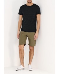 Мужская темно-зеленая футболка от D-struct