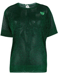Женская темно-зеленая футболка от Zoe Karssen