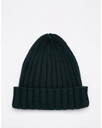 Мужская темно-зеленая шапка от Asos