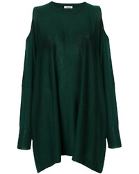 Темно-зеленая шерстяная блузка от P.A.R.O.S.H.