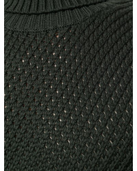 Мужская темно-зеленая шерстяная водолазка от Etro