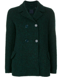 Женская темно-зеленая шерстяная куртка от Aspesi