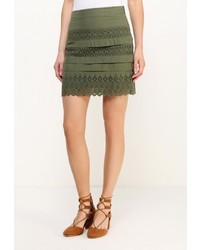 Темно-зеленая юбка от Gap