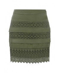 Темно-зеленая юбка от Gap