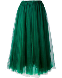 Темно-зеленая юбка от Rochas