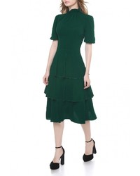 Темно-зеленое вечернее платье от Marichuell