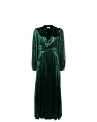 Темно-зеленое вечернее платье от Raquel Diniz