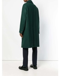 Темно-зеленое длинное пальто от Barena