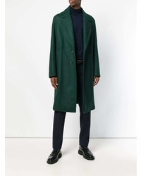 Темно-зеленое длинное пальто от Barena