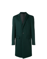 Темно-зеленое длинное пальто от Joseph