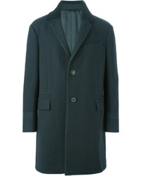 Темно-зеленое длинное пальто от Lanvin