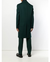 Темно-зеленое длинное пальто от Joseph