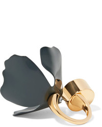 Темно-зеленое кольцо от Marni