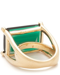 Темно-зеленое кольцо от Kate Spade