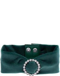 Темно-зеленое ожерелье-чокер от G.V.G.V.