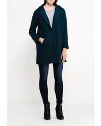 Женское темно-зеленое пальто от Aurora Firenze