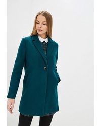 Женское темно-зеленое пальто от Befree