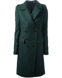 Женское темно-зеленое пальто от BLK DNM