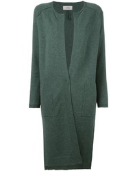 Женское темно-зеленое пальто от Humanoid