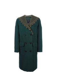 Женское темно-зеленое пальто от Jean Paul Gaultier Vintage