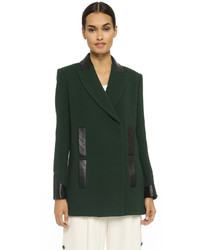 Женское темно-зеленое пальто от Maiyet