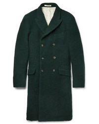 Женское темно-зеленое пальто от Massimo Alba