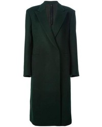 Женское темно-зеленое пальто от Petar Petrov
