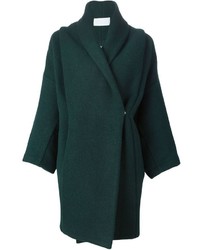 Женское темно-зеленое пальто от Reality Studio