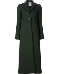Женское темно-зеленое пальто от Rosie Assoulin