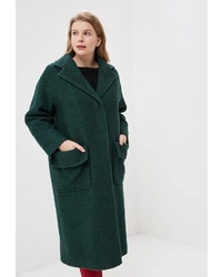 Женское темно-зеленое пальто от Ruxara