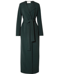 Женское темно-зеленое пальто от The Row