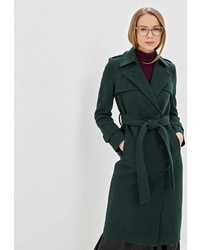 Женское темно-зеленое пальто от TrendyAngel