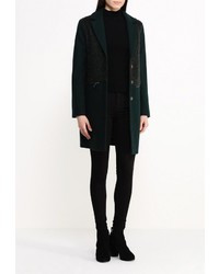 Женское темно-зеленое пальто от Warehouse