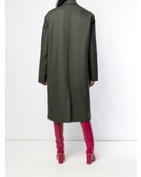 Женское темно-зеленое пальто от Y/Project