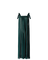 Темно-зеленое платье-макси от Adriana Degreas