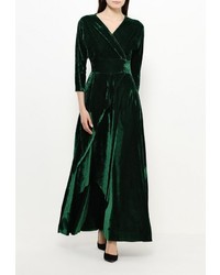 Темно-зеленое платье-макси от Love &amp; Light