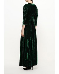 Темно-зеленое платье-макси от Love &amp; Light