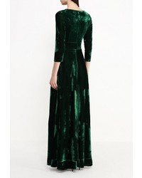 Темно-зеленое платье-макси от Love &amp; Light