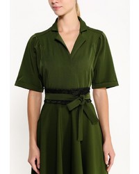 Темно-зеленое платье-макси от Love &amp; Light