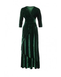 Темно-зеленое платье-макси от Love &amp; Light