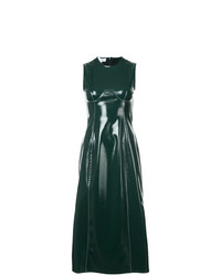 Темно-зеленое платье-миди от Beaufille