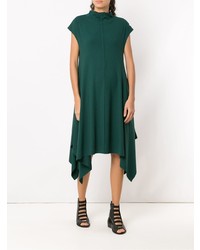 Темно-зеленое платье-миди от Uma Raquel Davidowicz