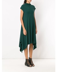 Темно-зеленое платье-миди от Uma Raquel Davidowicz
