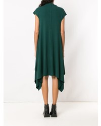Темно-зеленое платье-миди от Uma Raquel Davidowicz