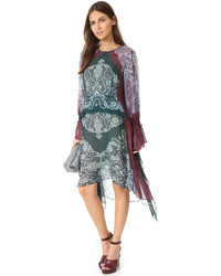 Темно-зеленое платье от BCBGMAXAZRIA