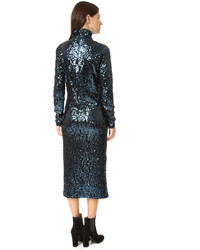 Темно-зеленое платье от By Malene Birger