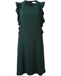 Темно-зеленое платье от Carven
