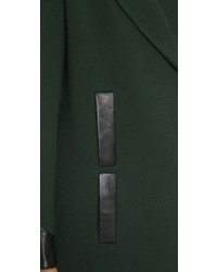 Женское темно-зеленое полупальто от Maiyet